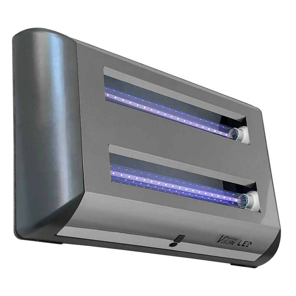 Insect a Clear Vulcan 6 LED Glueboard Electric Fly Killer Washroom Hub